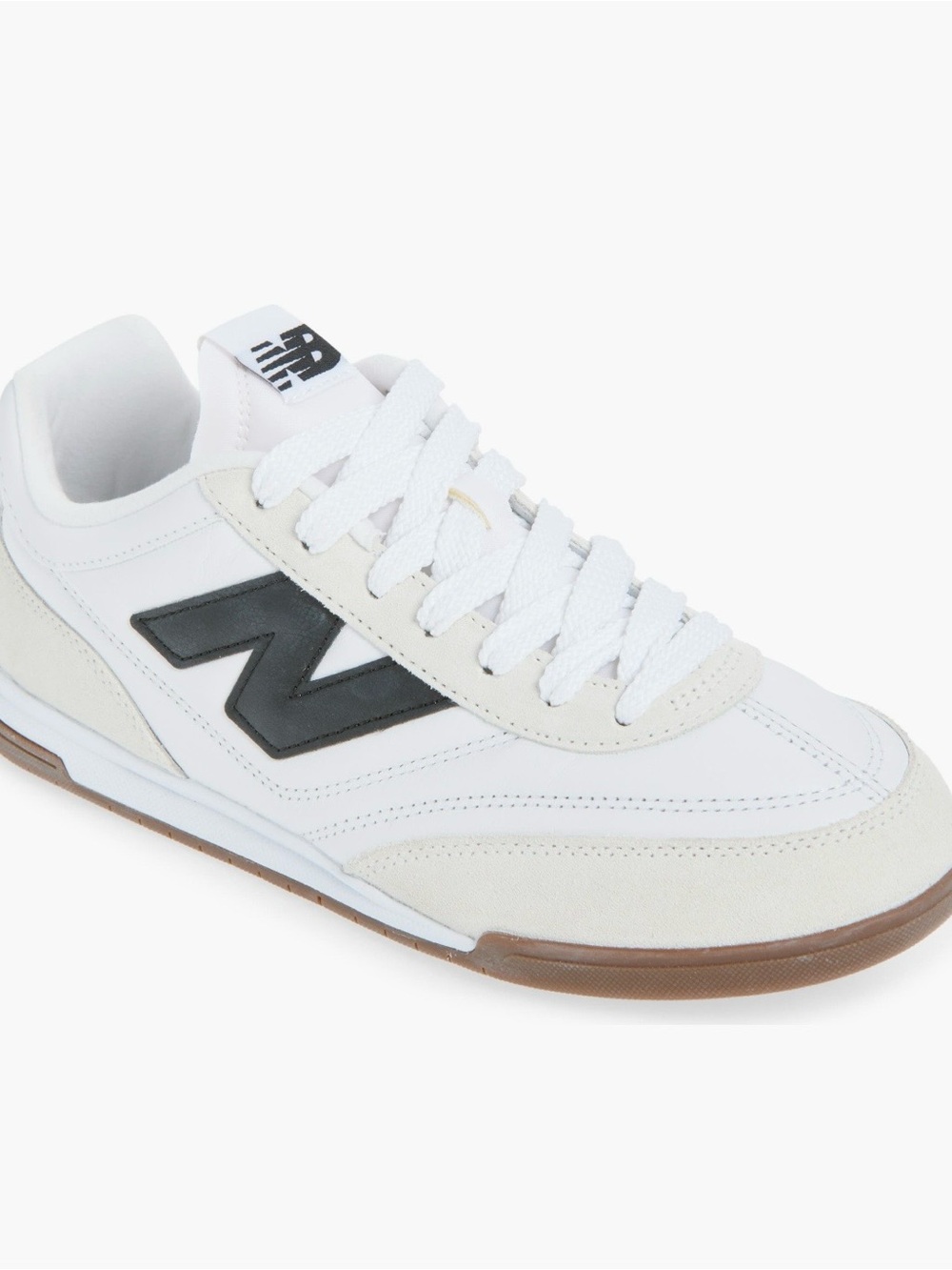 Title: New Balance RC42 White Grey Unisex Sneakers Size 7.5 Men / 9 Women NIB - Picture 3 of 6